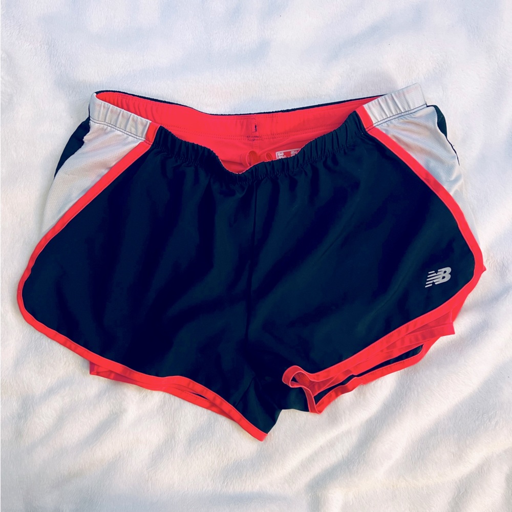NB Dry Black and Pink Shorts